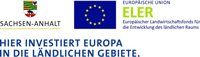 Agrargenossenschaft Löberitz e.G. - Logo ELER - Hier investiert Europa in die ländlichen Gebiete.